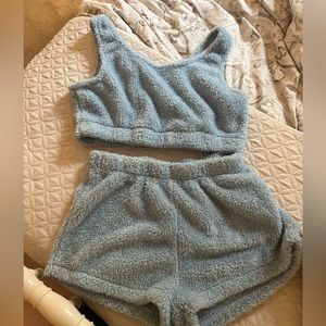 Fuzzy lounge set